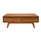 ALMA TASMANIAN BLACKWOOD COFFEE TABLE 2 DRAWERS 120CM - MyChocolateWood