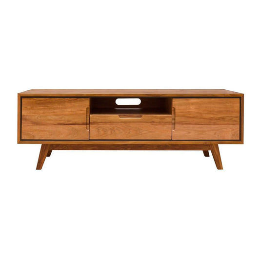 ALMA TASMANIAN BLACKWOOD TV UNIT 2 DOORS & 1 DRAWER 152CM
