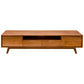 ALMA TASMANIAN BLACKWOOD TV UNIT 2 DOORS & 2 DRAWERS 200CM - MyChocolateWood