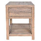 ALSTON RECLAIMED OAK SIDE TABLE LAMP TABLE NATURAL - MyChocolateWood