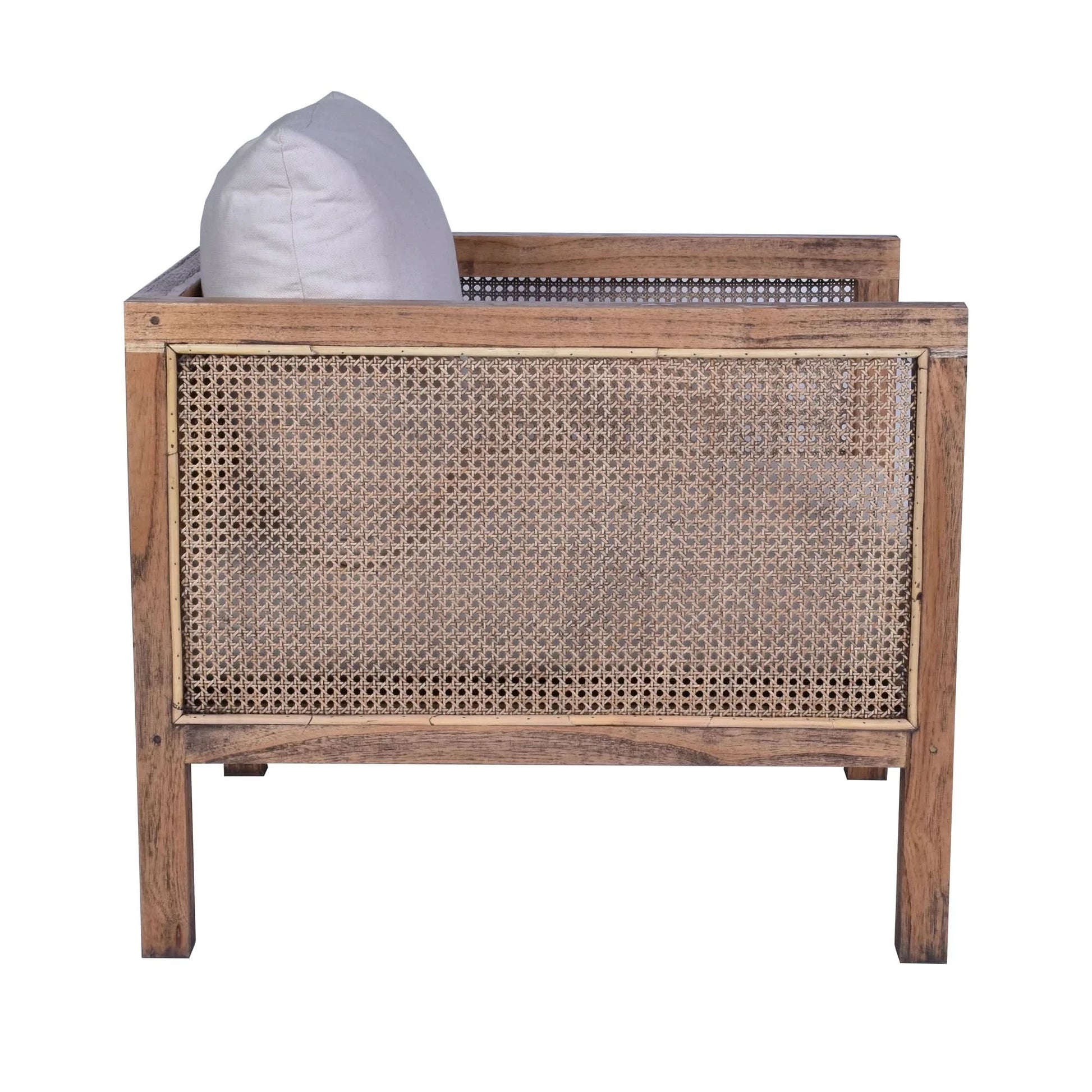 ANGOSIA RATTAN ARMCHAIR IN LIGHT TOBACCO - MyChocolateWood