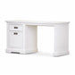 ANIKA SOLID ACACIA WOOD DESK IN VIVID WHITE - MyChocolateWood