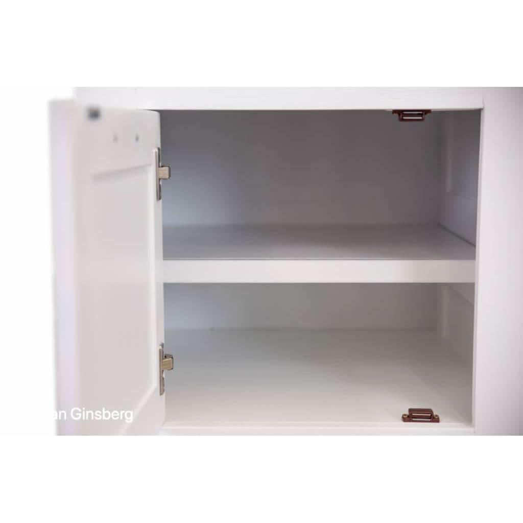 ANIKA SOLID ACACIA WOOD DESK IN VIVID WHITE - MyChocolateWood
