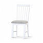 ANIKA SOLID ACACIA WOOD DINING CHAIR IN VIVID WHITE - MyChocolateWood