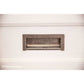 ANIKA SOLID ACACIA WOOD SIDEBOARD BUFFET 2-DOORS 3 DRAWERS IN VIVID WHITE - MyChocolateWood