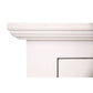 ANIKA SOLID ACACIA WOOD TV UNIT 2-DOORS 2 DRAWERS & 2 SHELVES IN VIVID WHITE - MyChocolateWood