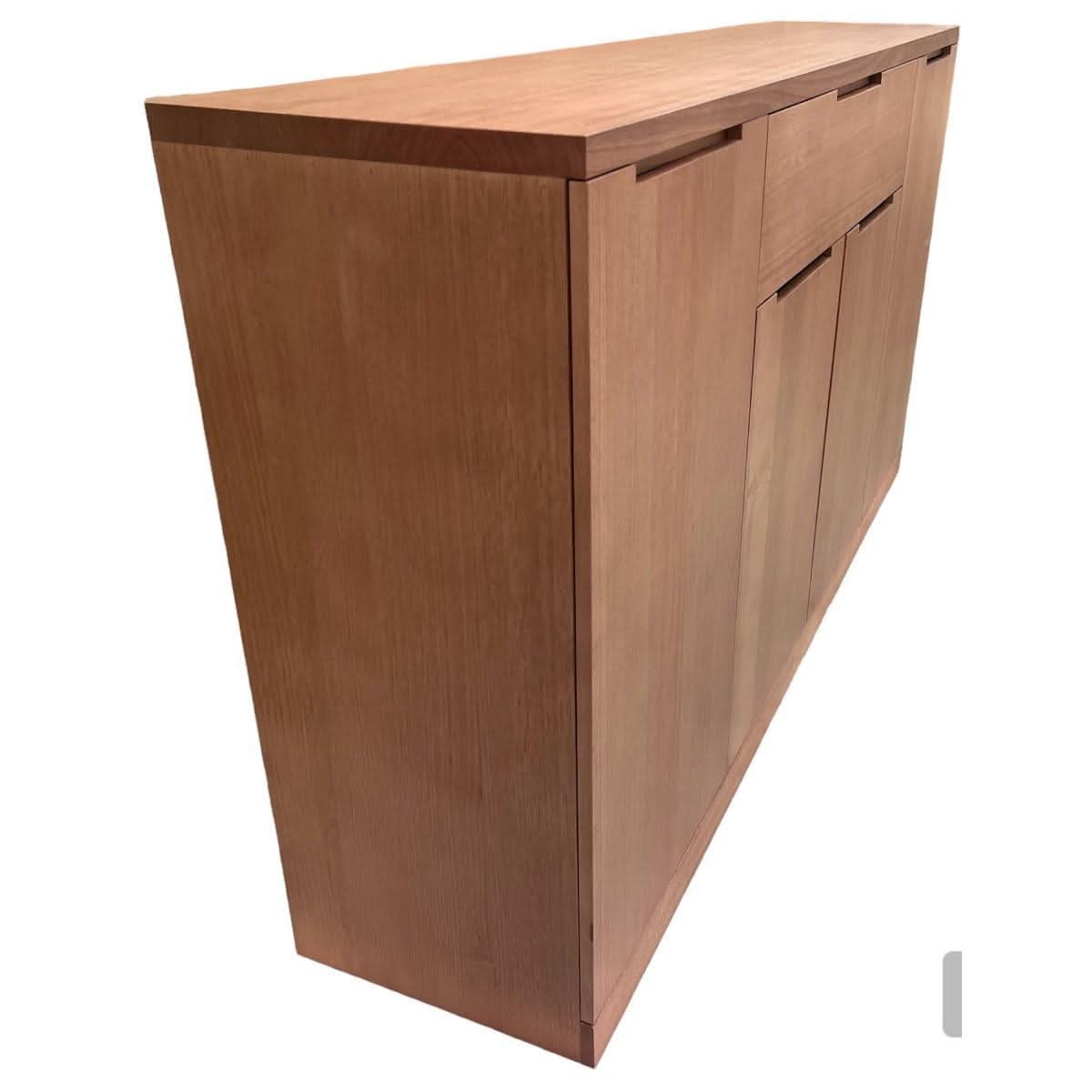 ANTOINETTE AUSTRALIAN MADE TASSIE OAK BUFFET/SIDEBOARD 4 DOORS 1 DRAWER CUSTOM MADE - MyChocolateWood