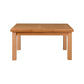 ANYA SIDE EXTENSION DINING TABLE WHEAT COLOUR 200-300CM - MyChocolateWood