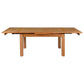 ANYA SIDE EXTENSION DINING TABLE WHEAT COLOUR 200-300CM - MyChocolateWood