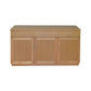 ANYA SOLID VICTORIAN ASH BUFFET/SIDEBOARD 3 DOORS & 3 DRAWERS WHEAT 150CM - MyChocolateWood