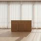 ANYA SOLID VICTORIAN ASH BUFFET/SIDEBOARD 3 DOORS & 3 DRAWERS WHEAT 150CM - MyChocolateWood