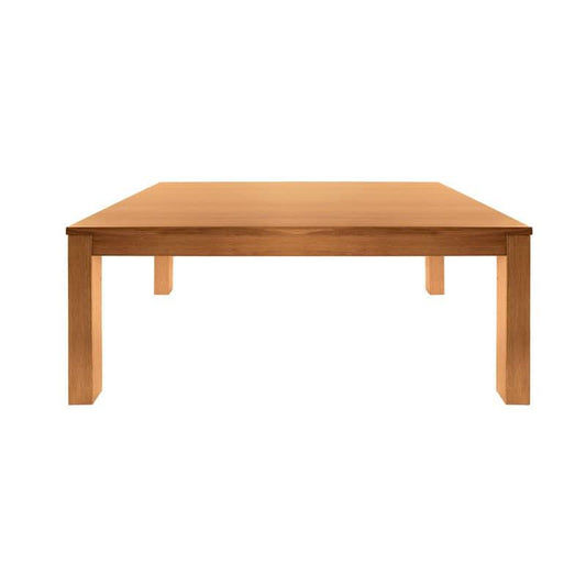 ANYA SOLID VICTORIAN ASH DINING TABLE - WHEAT 180CM - MyChocolateWood
