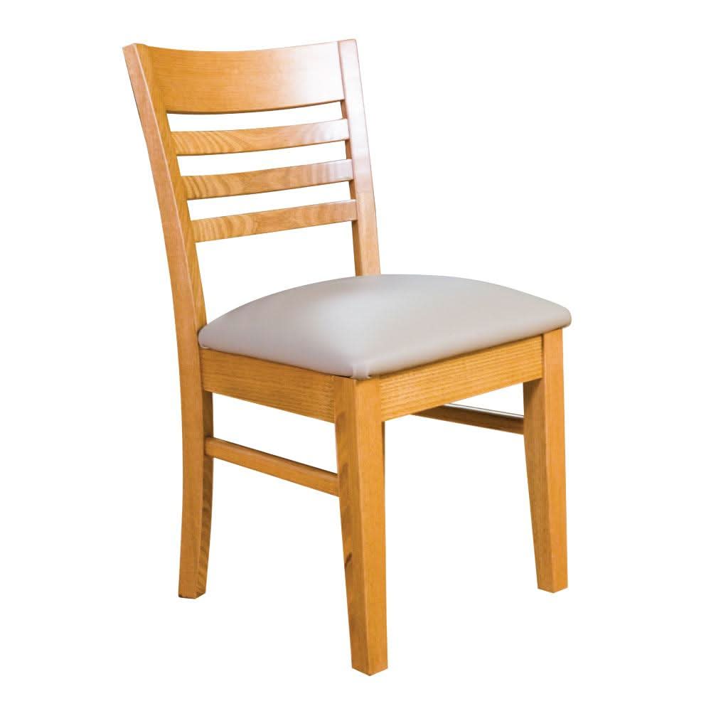 ANYA VICTORIAN ASH 7 PIECE DINING SET 1 DINING TABLE 180CM + 6 CHAIRS WHEAT COLOUR - MyChocolateWood