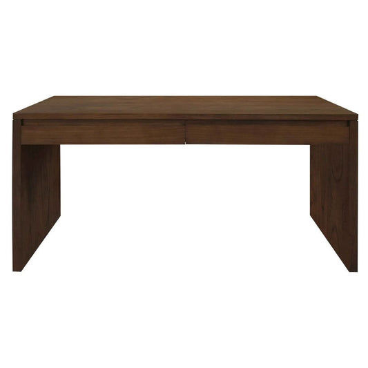 APOLLO 2 DRAWER WRITING DESK IN SOLID MINDI WOOD WALNUT - MyChocolateWood