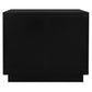 Apollo Solid Mindi Timber 2-Door Buffet / Sideboard 95cm in Black - Chocolate Wood