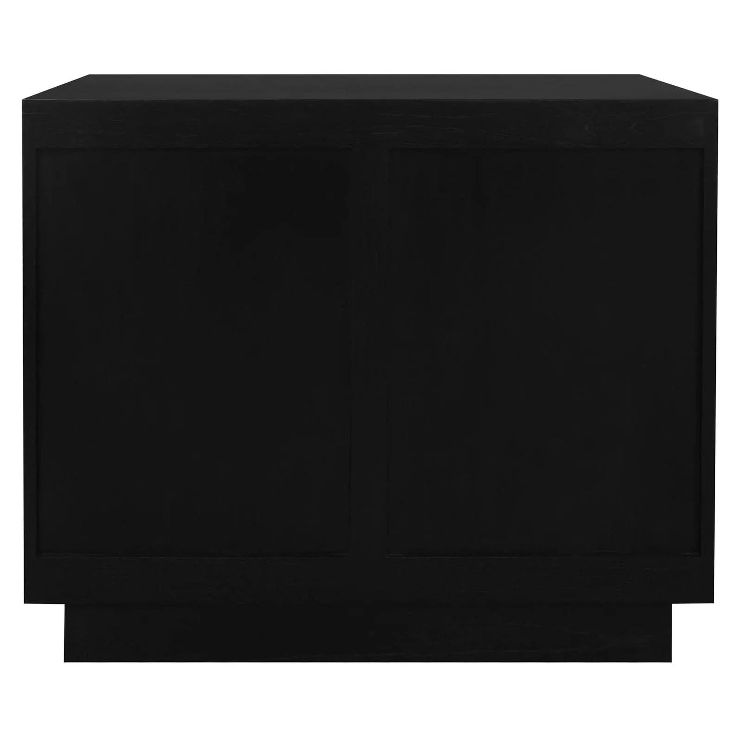 Apollo Solid Mindi Timber 2-Door Buffet / Sideboard 95cm in Black - Chocolate Wood