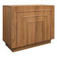 Apollo Solid Mindi Timber 2-Door Buffet / Sideboard 95cm in Almond - Chocolate Wood