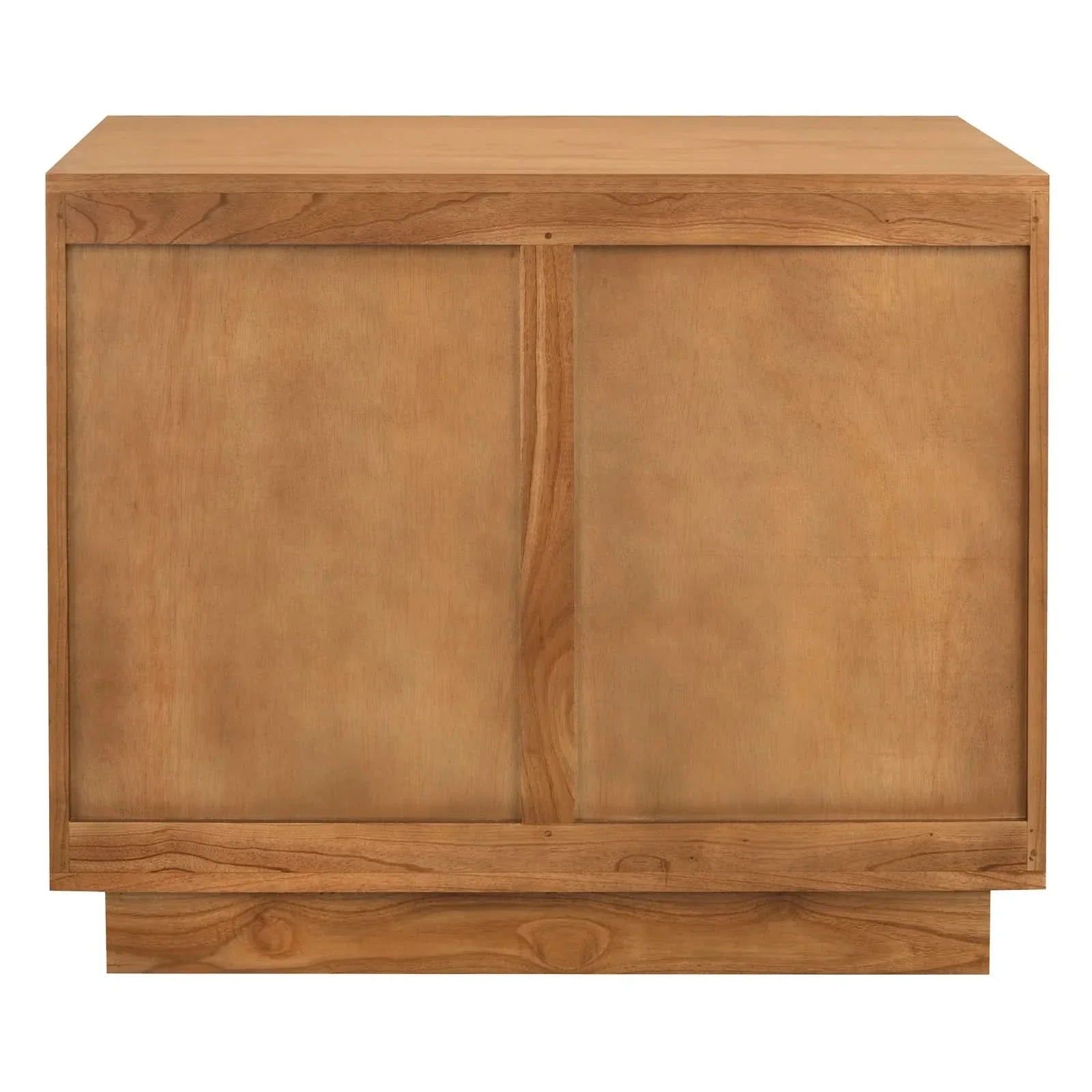 Apollo Solid Mindi Timber 2-Door Buffet / Sideboard 95cm in Almond - Chocolate Wood
