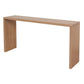 Apollo Solid Mindi Timber Console Table / Hall Table 150cm in Natural - Chocolate Wood