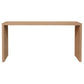 Apollo Solid Mindi Timber Console Table / Hall Table 150cm in Natural - Chocolate Wood