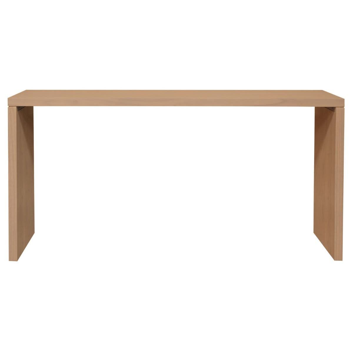 Apollo Solid Mindi Timber Console Table / Hall Table 150cm in Natural - Chocolate Wood