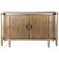 ARIELLE 2 DOOR BUFFET IN ANTIQUE GOLD 140CM - MyChocolateWood