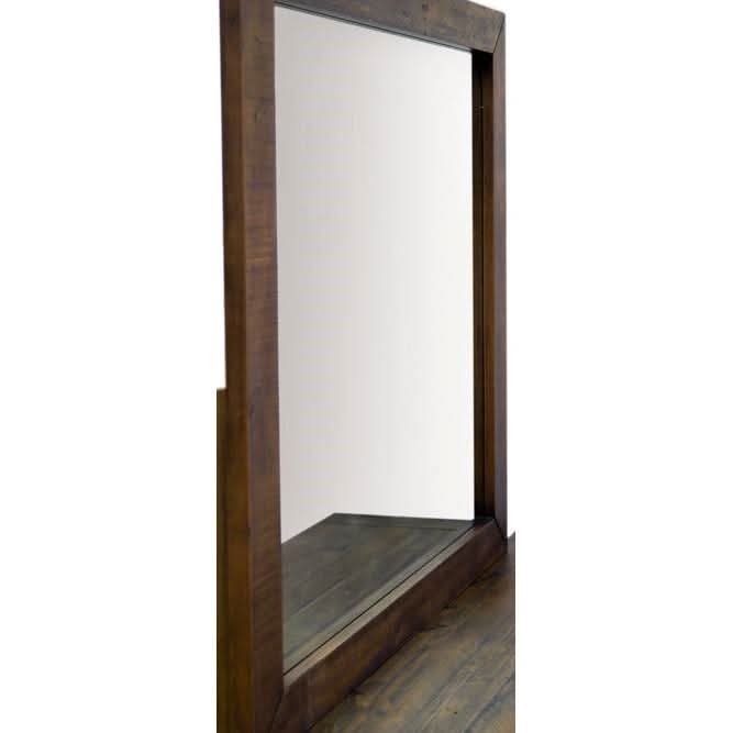 ASHGAR KING SIZE BED + DRESSER + MIRROR + 2 X BEDSIDE TABLES IN GREY STONE PACKAGE DEAL - MyChocolateWood