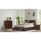 ASHGAR KING SIZE BED + TALLBOY + 2 X BEDSIDE TABLES IN GREY STONE PACKAGE DEAL - MyChocolateWood