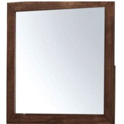 ASHGAR MIRROR IN GREY STONE - MyChocolateWood