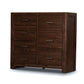 ASHGAR QUEEN SIZE BED + TALLBOY + 2 X BEDSIDE TABLES IN GREY STONE PACKAGE DEAL - MyChocolateWood