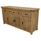 ASTI SOLID MANGO WOOD BUFFET IN HONEY WASH - MyChocolateWood