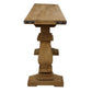 ASTI SOLID MANGO WOOD CONSOLE TABLE/HALL TABLE IN HONEY WASH - MyChocolateWood