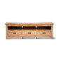 ASTI SOLID MANGO WOOD TV UNIT IN HONEY WASH - MyChocolateWood