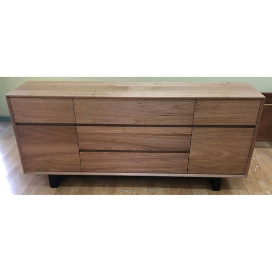 AUSTRALIAN CUSTOM-MADE MONACO SIDEBOARD WITH A FILING CABINET (5 DRAWERS + 1 FILING CABINET + 1 DOOR)  - MyChocolateWood