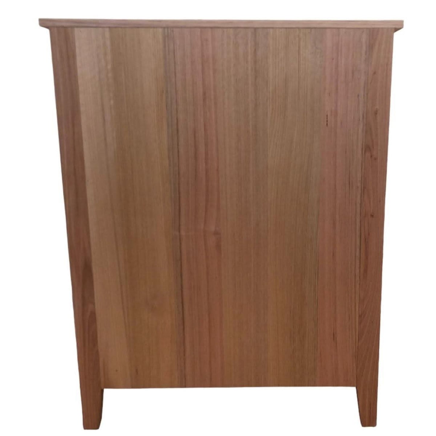 AUSTRALIAN CUSTOM-MADE SOLID MARGIE VICTORIAN ASH 5 DRAWER TALLBOY NONTOXIC