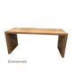 AUSTRALIAN MADE PEARL DESK IN SOLID SPOTTED GUM - MyChocolateWood