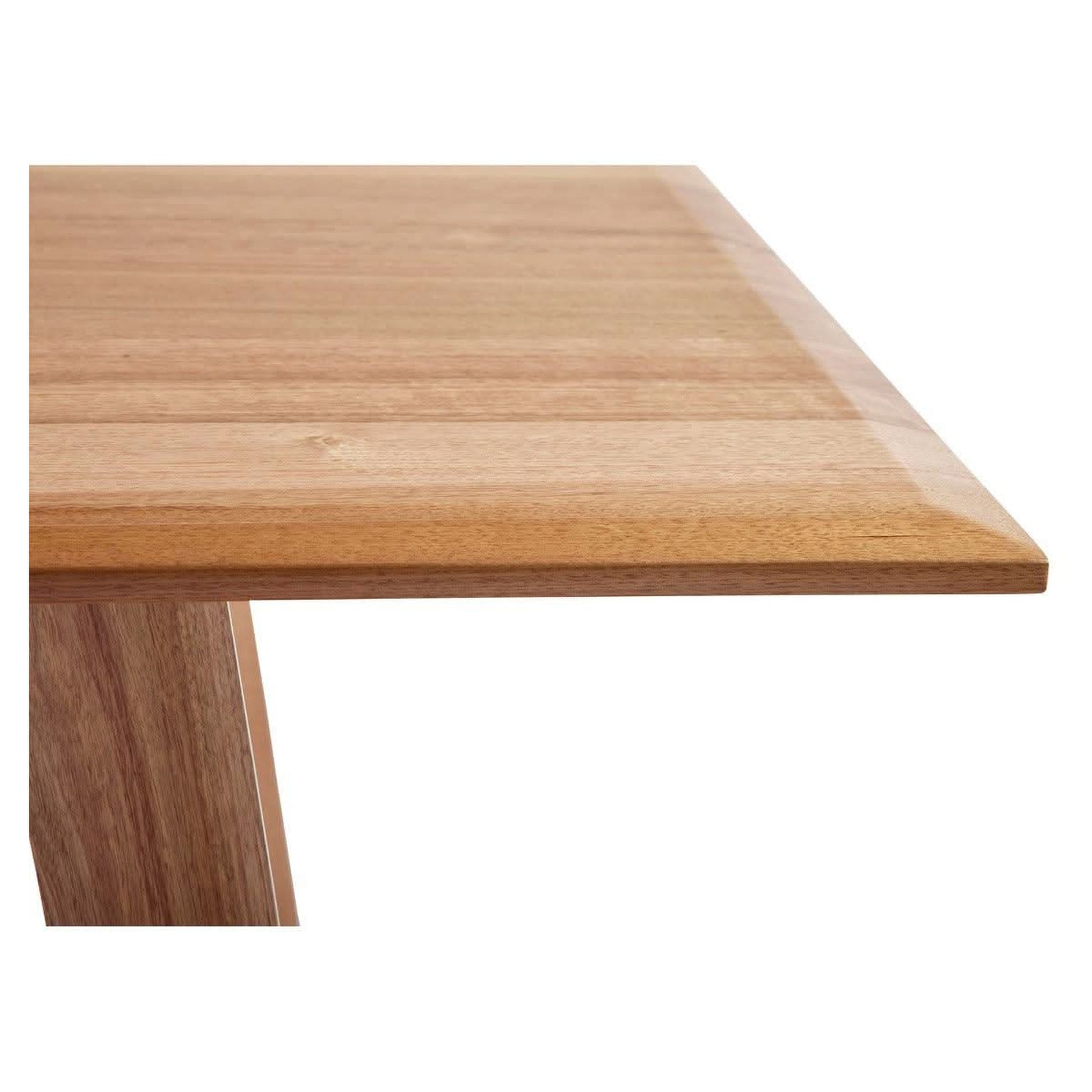 Avalon Solid Tassie Oak Dining Table, 180cm - Chocolate Wood