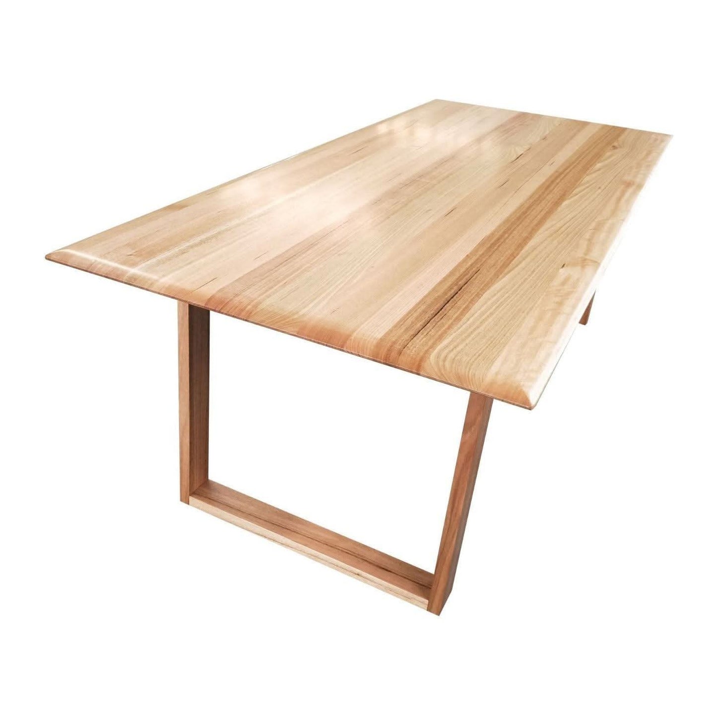 Avalon Solid Tassie Oak Dining Table, 240cm - Chocolate Wood