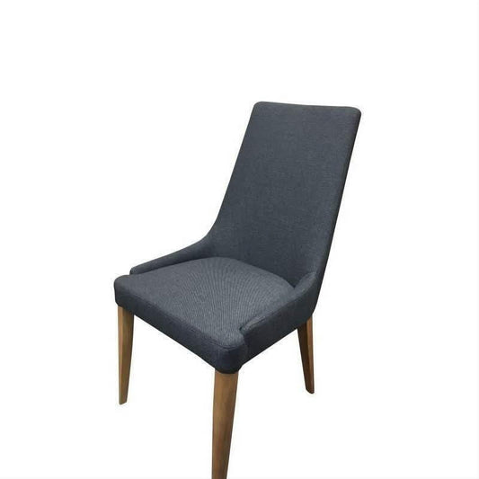 AVALON FABRIC DINING CHAIR IN GREY
