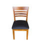 AVALON SOLID BLACKWOOD DINING CHAIR - MyChocolateWood