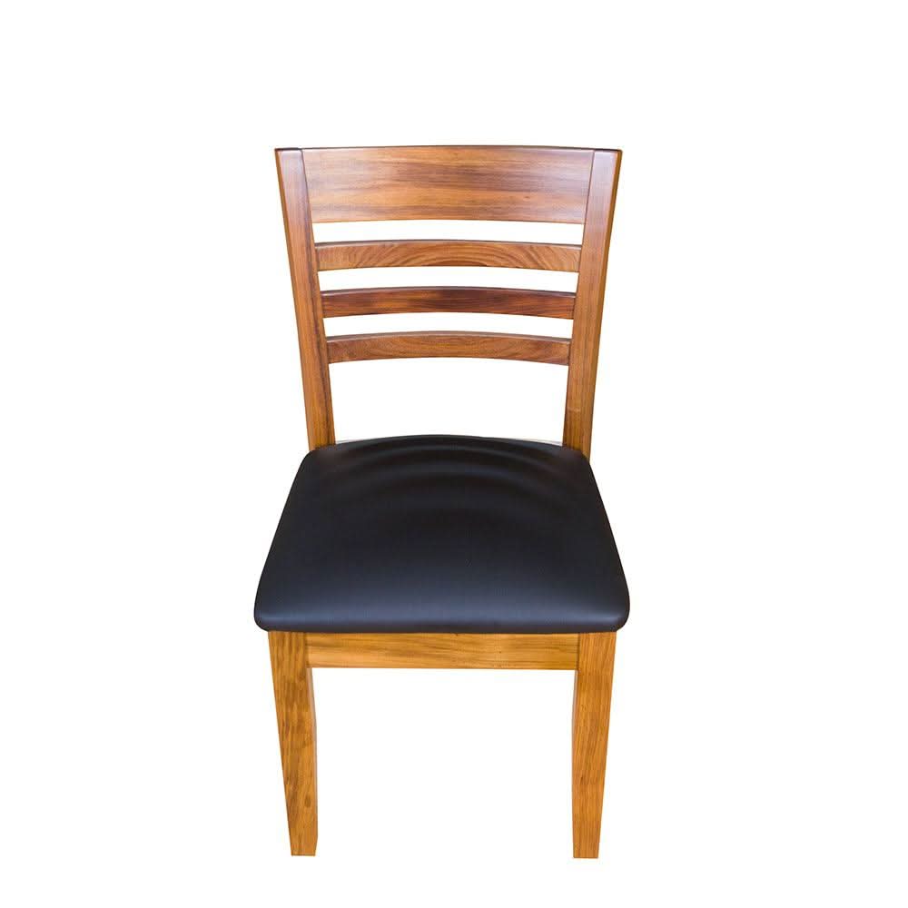 AVALON SOLID BLACKWOOD DINING CHAIR - MyChocolateWood