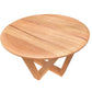 AVALON SOLID TASMANIAN OAK ROUND LAMP TABLE/SIDE TABLE 60CM DIAMETER - MyChocolateWood
