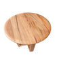 AVALON SOLID TASMANIAN OAK ROUND LAMP TABLE/SIDE TABLE 60CM DIAMETER - MyChocolateWood