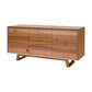 AVALON SOLID TASSIE OAK BUFFET/SIDEBOARD 2 DOORS 3 DRAWERS 180CM - MyChocolateWood