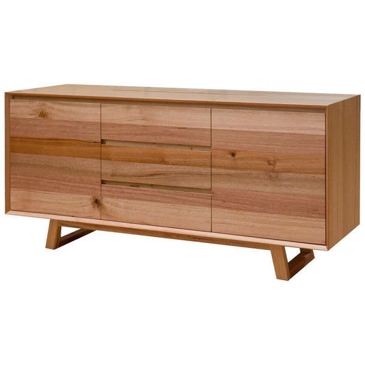 AVALON SOLID TASSIE OAK BUFFET/SIDEBOARD 2 DOORS 3 DRAWERS 180CM