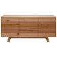 AVALON SOLID TASSIE OAK BUFFET/SIDEBOARD 2 DOORS 3 DRAWERS 180CM - MyChocolateWood