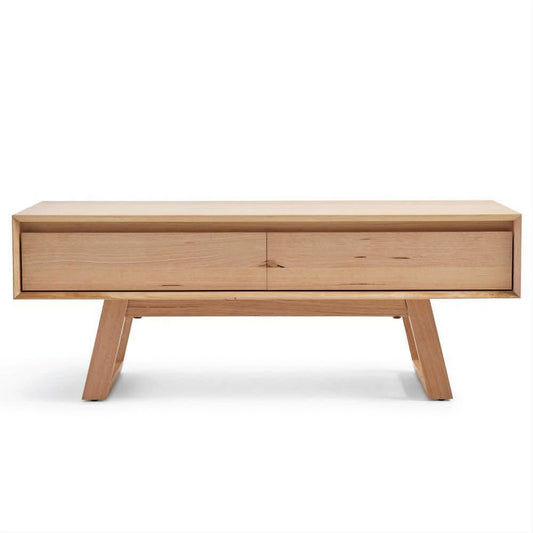AVALON SOLID TASSIE OAK COFFEE TABLE 120CM - MyChocolateWood