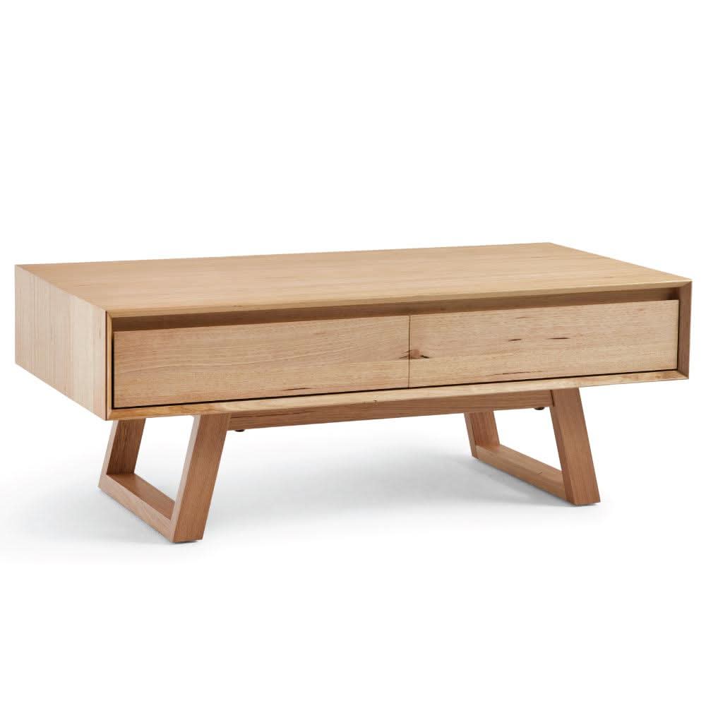 AVALON SOLID TASSIE OAK COFFEE TABLE 120CM - MyChocolateWood