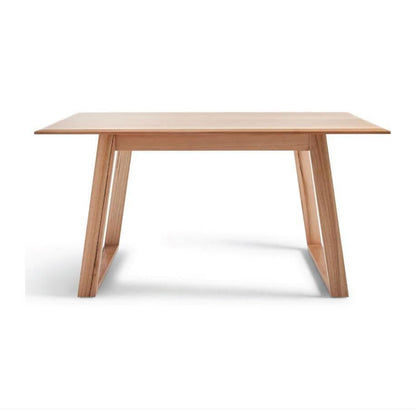 Avalon Solid Tassie Oak Dining Table, 150cm - Chocolate Wood