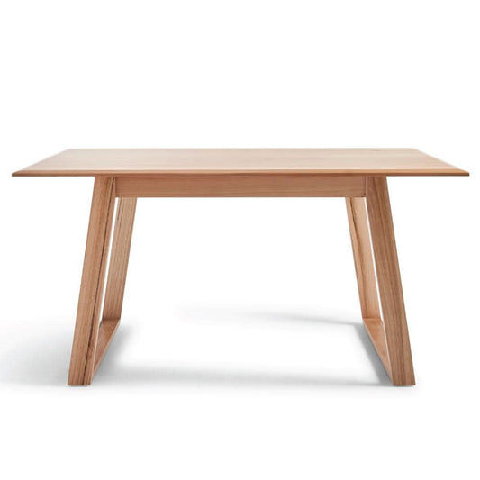 Avalon Solid Tassie Oak Dining Table, 150cm - Chocolate Wood